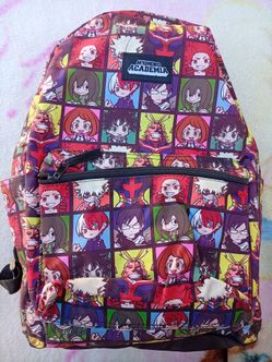 My Hero Academia Character Print Backpack