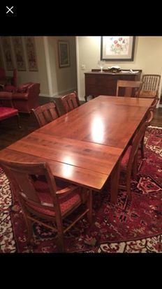 Dining room table