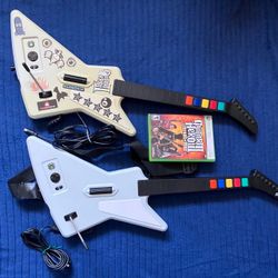 Guitar Hero II Xbox 360 Bundle with 2 Guitars