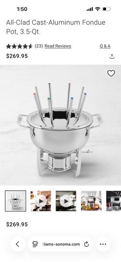 All-clad fondue pot