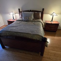 Bedroom Set & Lamps 