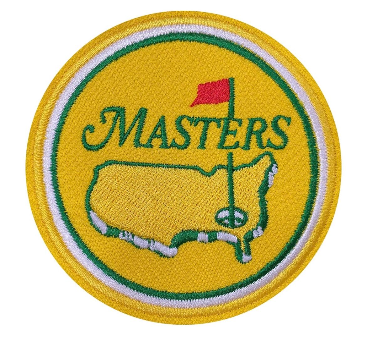 Master Golf Patch Golfer Sport Embroidered Patches