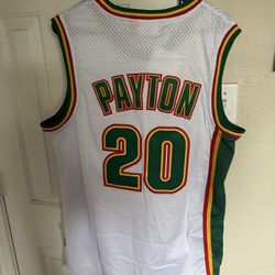 Gary Payton Seattle SuperSonics Basketball Jersey size L
