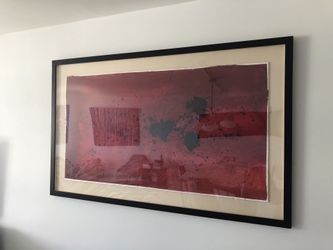 Art - Oil on canvas in wood frame