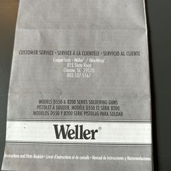 Weller Soldering Gun