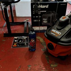 Auto detailing supplies / equipment