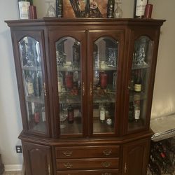 ** China cabinet, Dining Table, Kitchen Table, King Bedroom Suite**