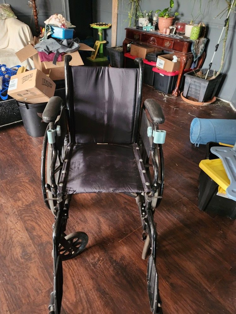 Wheelchair With Tray