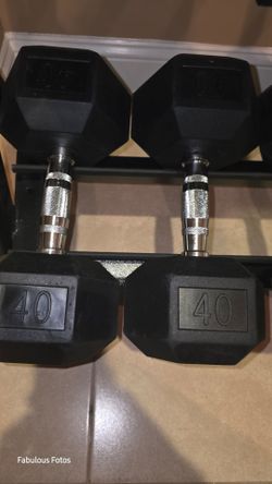 40 lbs Cap Dumbbells