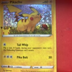 Pikachu Card