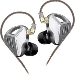 KZ ZVX in Ear Monitor Headphones, Dual Cavity Dynamic Driver HiFi Bass Earphones