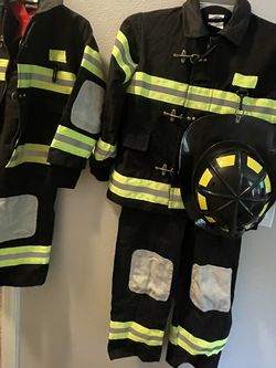 Fireman Hlloween Costume - Or Just For Play