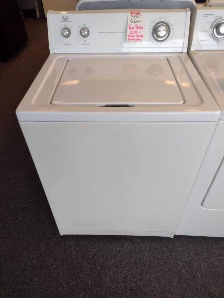 Roper Washer And Electric Dryer