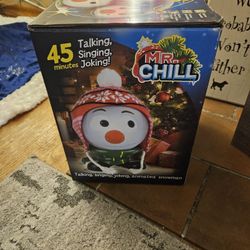Mr. Chill Animated Talking Snowman 