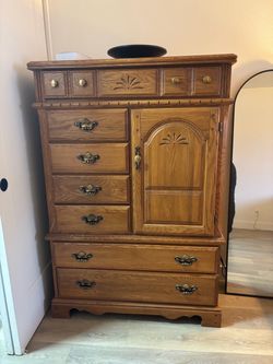 Solid Oak Dresser