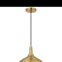 Camden&wells- Arron Metal Pendant -Brass