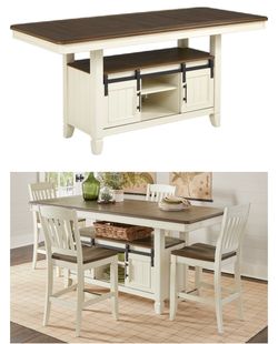 Dining room table with 4 chairs