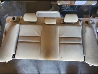 2006 Honda Civic Rear 2pc Backseat Set (Beige)