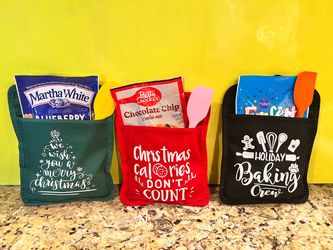 Pot holder baking kit gift idea