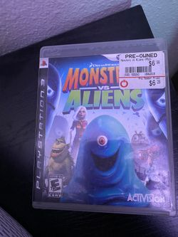 Monsters Vs Aliens Ps3 Game
