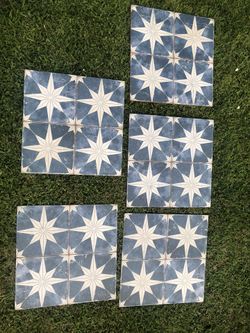 Ceramic floor and wall tile