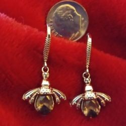 BumbleBee Dangle Earrings