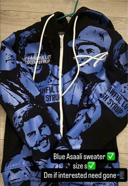 Blue asaali sweater