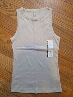 Women's xs sleeveless time and true tank top
