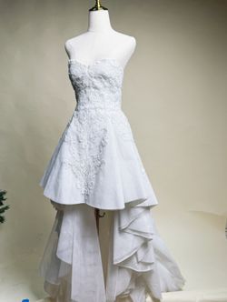 Strapless Beaded Wedding Dress – One Size – Lace-Up Back – Irvine CA Local Pickup Only 25$