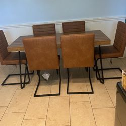 Dining Set For 6-Practically New