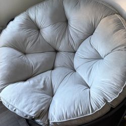 Papasan Chair, Grey