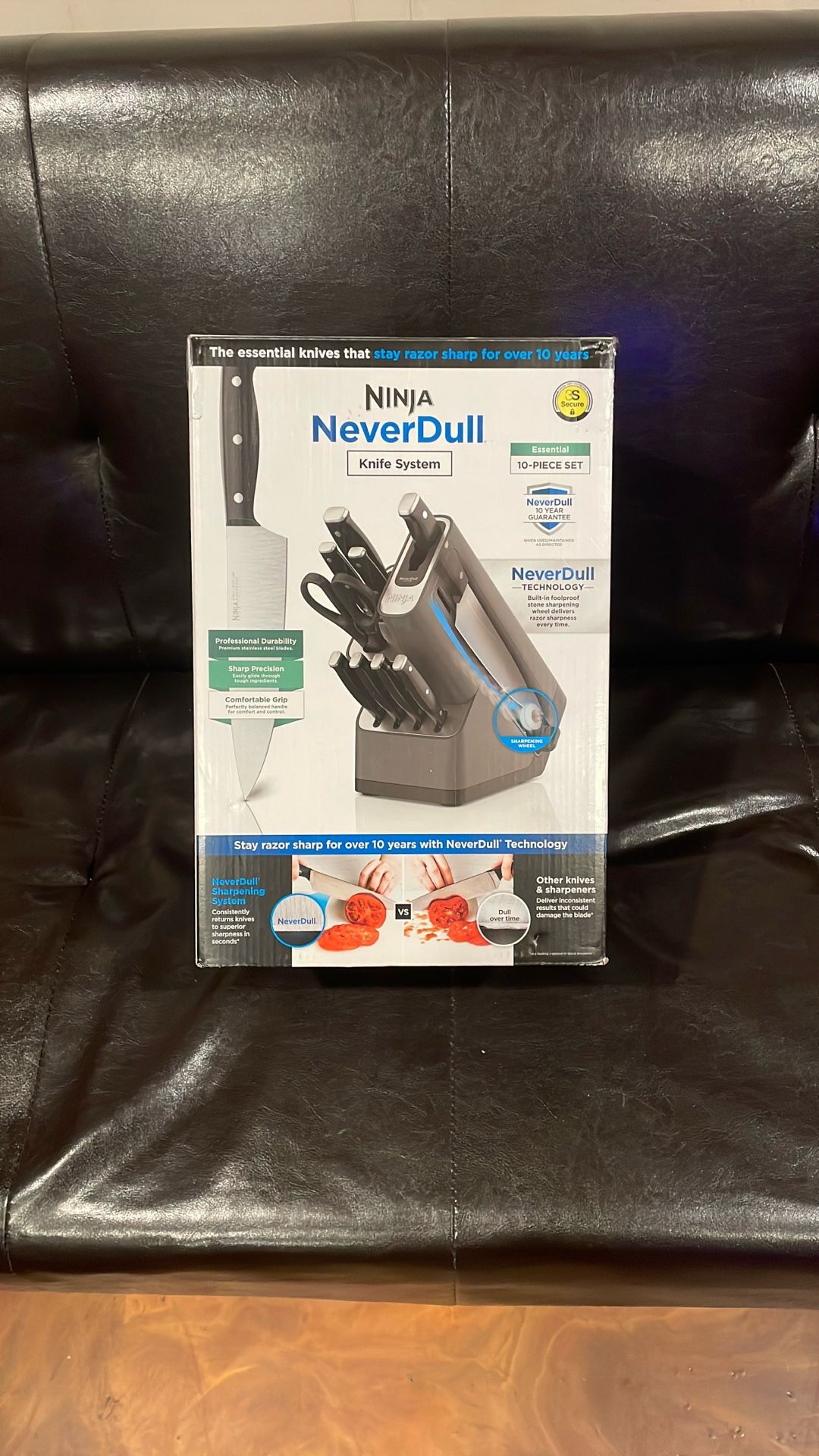 New Ninja 10 Piece Never Dull Knife Set