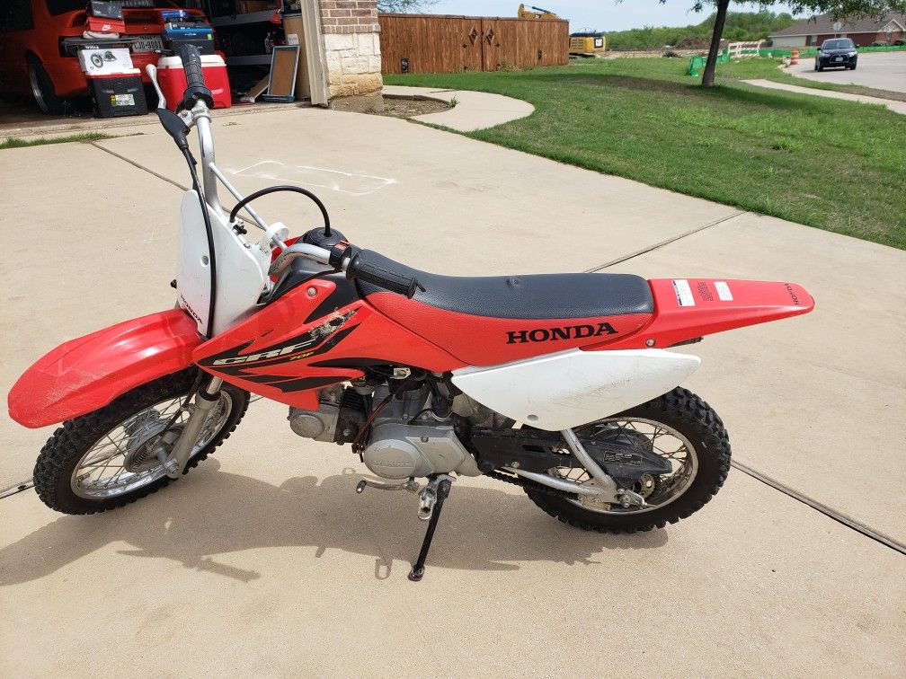 Honda CRF 70 dirt bike