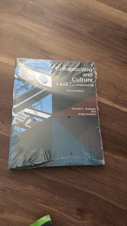 Construction and culture book Construction and culture book