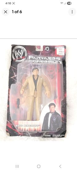 JAKKS Pacific WWE Ruthless Aggression Series 12 Eric Bischoff Figure Mic