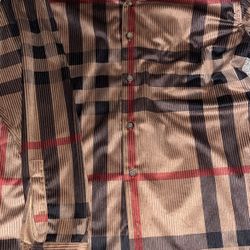 Burberry flannel