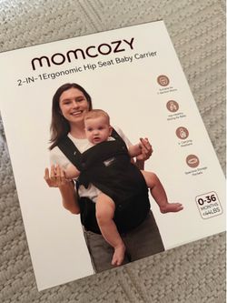 Momcozy 2-in-1 Ergonomic Hip Seat Baby Carrier