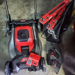 Milwaukee Lawn Mower & Trimmer 