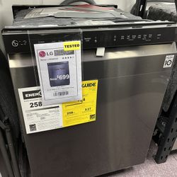 LG Brand New Dishwasher Front Control Dishwasher 1 Year Warranty Open Box Delivery Service 