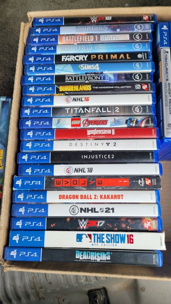 Ps4 Games $15 Each