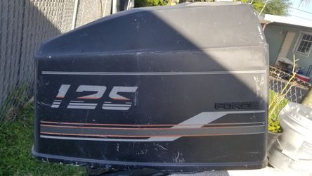 2 mercury force 85 hp outboard 20" midsection