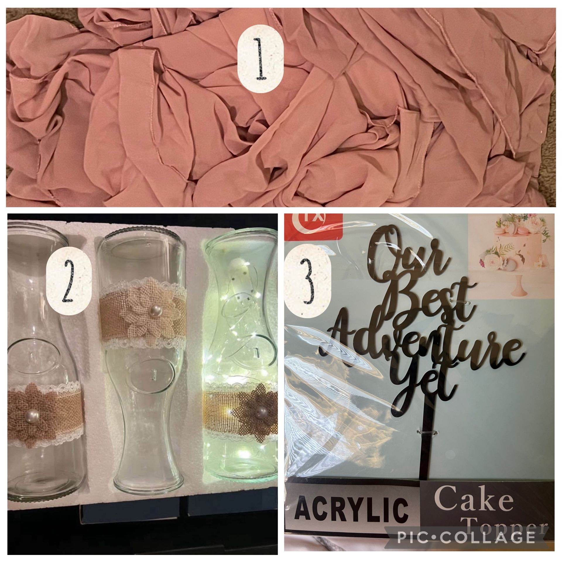 Wedding Items Must Sell 