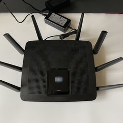 Linksys WiFi 5 Router, Tri-Band, 3,000 Sq. ft Coverage, 25+ Devices, Speeds up to (AC5400) 5.4Gbps - EA9500