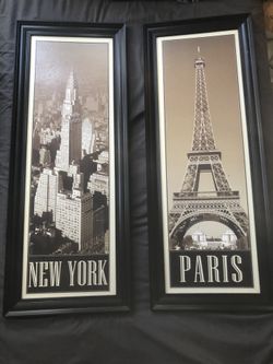 Paris and New York Pictures