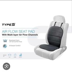 New Two Universal Fit Air Flow Seat Pads Seat Cushions
