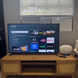 📢 URGENT SALE! 📺 55” Smart TV + TV Stand — $180 for everything