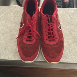 Red Nikes Sneakers 8 or 9 Size