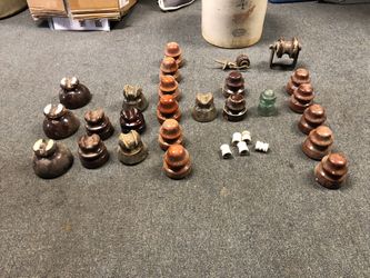 Old Power Line Insulators 