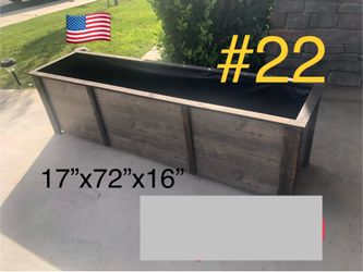 Planter box bed garden raised pots