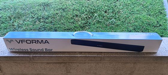 Vforma VF-122-BLBK Portable Bluetooth Wireless Sound Bar Sealed *NIB*!